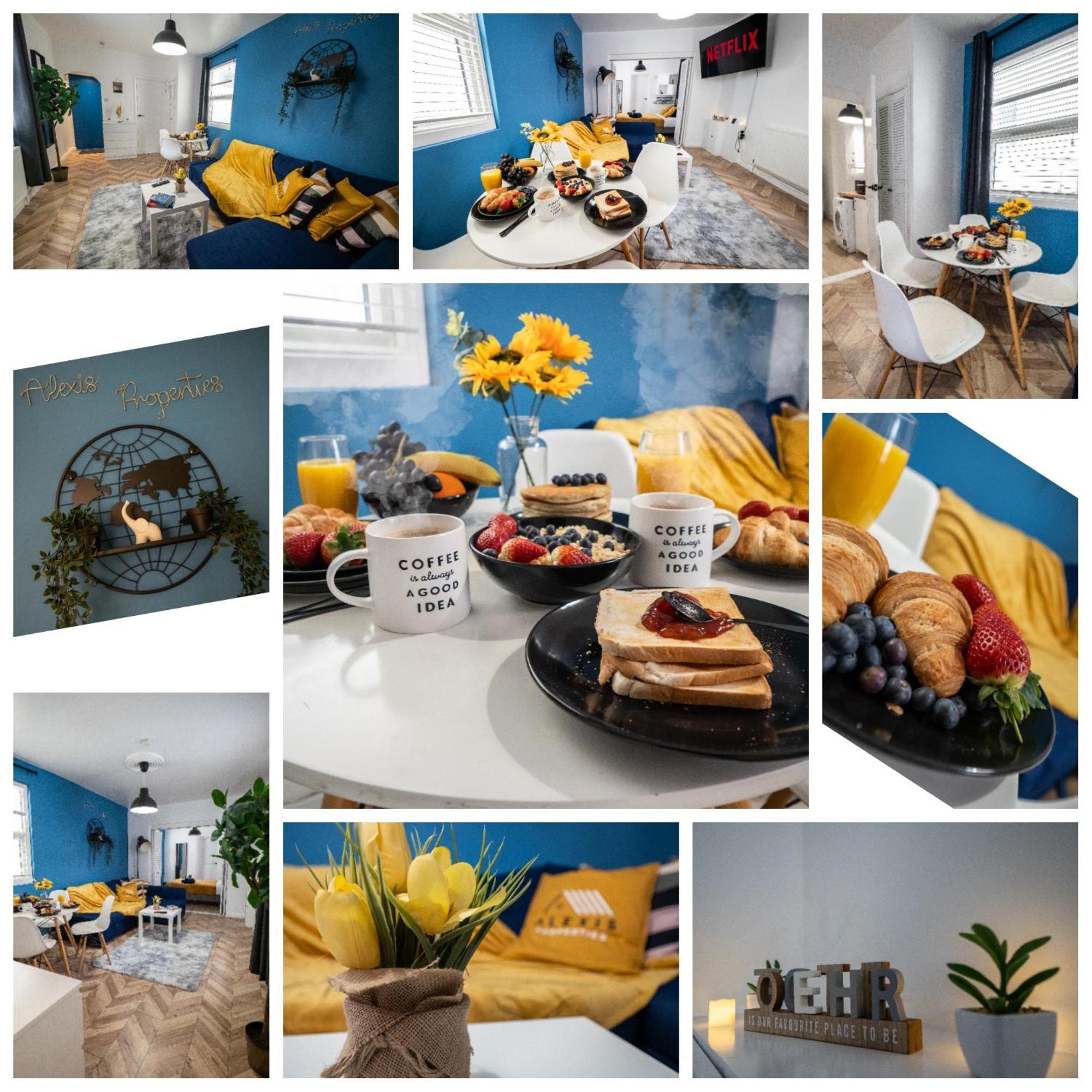 Apartament Seaside Retreat: Luxury 1-Bed, Free Parking Portsmouth Zewnętrze zdjęcie